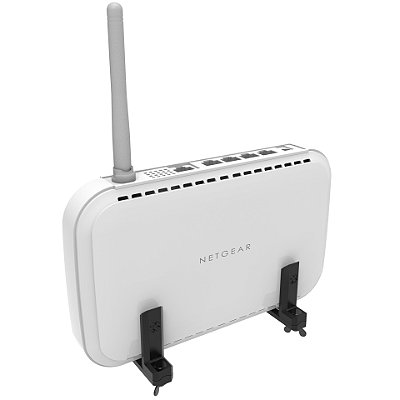 Suporte De Parede Vertical Compatível com Roteador Modem Ajustável