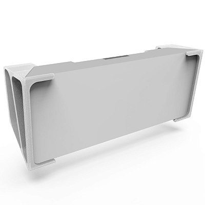 Suporte De Parede Branco Para Roteador Modem Wi-fi Starlink 3ª Geração