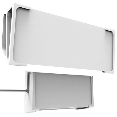 Suportes De Parede Branco Para Roteador E Fonte Starlink 3ª Geração