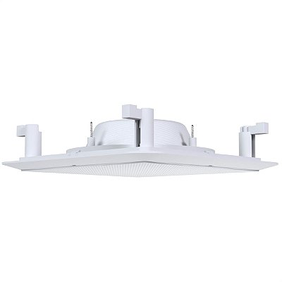 Arandela Suporte de Embutir no Teto Branco Linha Lux Para Alexa Echo Dot 3