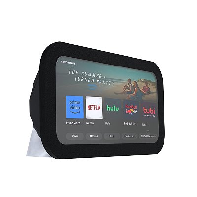 Suporte Mesa Base Inclinada Branca P/ Alexa Echo Show 8 3ª Geração