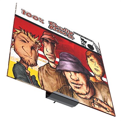 Suporte Expositor Parede Preto Porta Disco De Vinil Lp Decoração