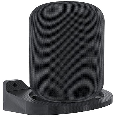 Suporte De Parede Preto Compatível Com Apple Homepod 2ª Geração