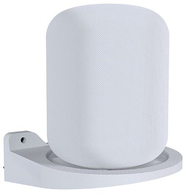 Suporte De Parede Branco Compatível Com Apple Homepod 2ª Geração