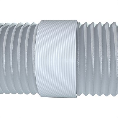 Extensor Emenda de Duto Ar Condicionado - Adaptador 15cm