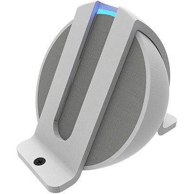 Suporte Trava Antifurto Branco Compatível Com Alexa Echo Pop
