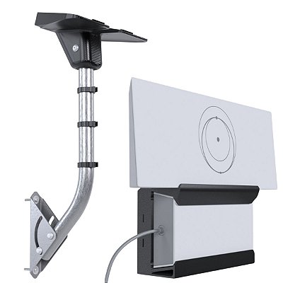 Suporte de Parede Para Antena, Modem e Fonte Starlink 3ª Geração
