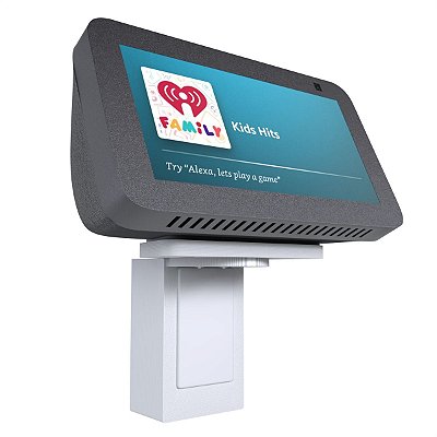 Suporte De Parede Tomada P/ Alexa Echo Show 5 e 8 2ª Geração