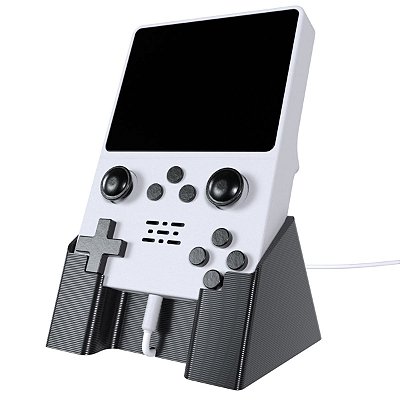 Suporte Dock De Carregamento Preto Para Console Anbernic R35s R36s
