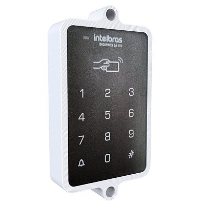 Protetor Compatível Com Controle De Acesso Intelbras Sa202 - Modelo 2 Branco