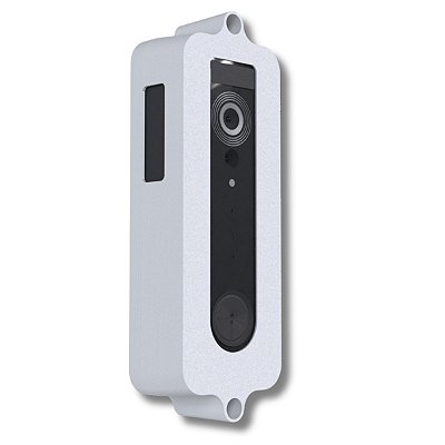 Protetor Antivandalismo e Furto Branco Campainha Tuya 2.4/5ghz Wifi