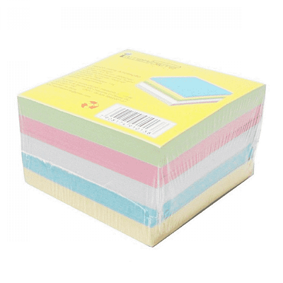 Bloco para Anotação 75x75mm 500fls Não Adesivas