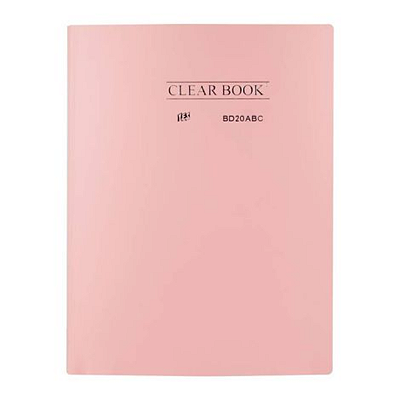 Pasta Catálogo 20 Folhas A4 Clearbook Pastel Yes Cores