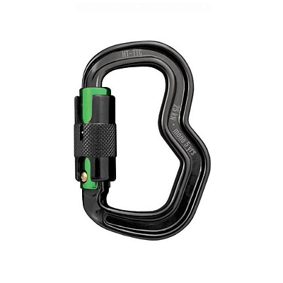 Mosquetão FINSTERWALDER UNILOCK preto/verde