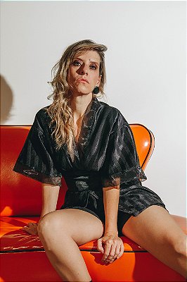 Quimono Tulipa com cinto