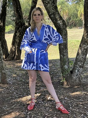 Quimono Íris com cinto