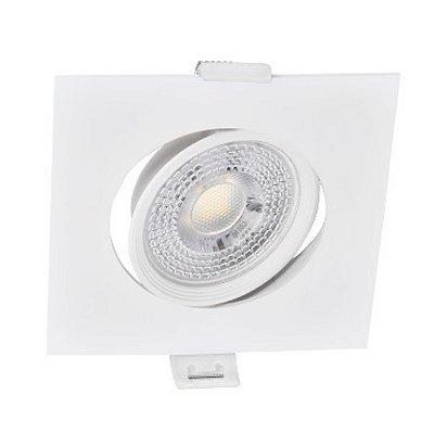 Spot Led Neo Embutir Quadrado 5w Branco Frio 6500k Taschibra Branco