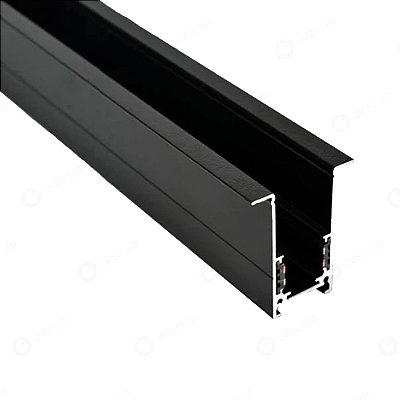 Trilho Magnético Embutir 2 metros EBTL80267 Preto Embuled