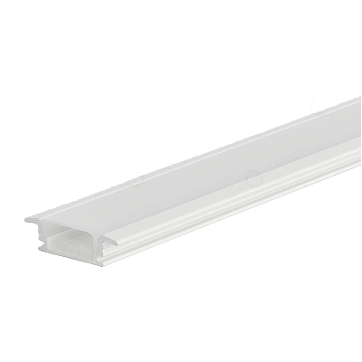 Perfil de embutir 200cm alumínio 41,3x10cm Branco EBFIL80185