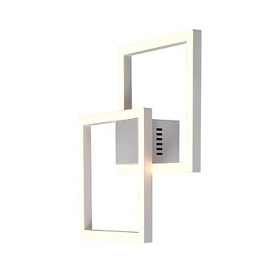 Arandela Plafon Tec LED 41x41cm 45W 3000K Branco GD010W Bella