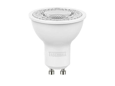 Lampada Led Dicróica Gu10 7w 2700k 525lm Dimerizável TDL50 Taschibra
