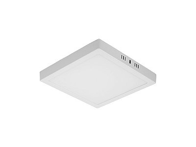 Painel LED Sobrepor 18W 6500K Branco Frio 21x21cm Lux Taschibra