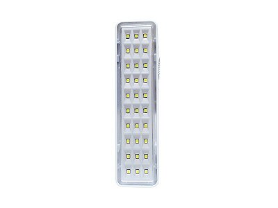 Luminária De Emergência Taschibra Pratic Tle06 Led 2w Branca