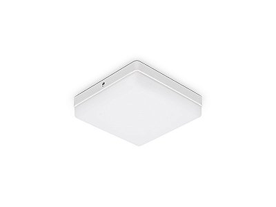 Plafon LED Sobrepor 36W 3000K 22x22 Frameless Borda Infinita