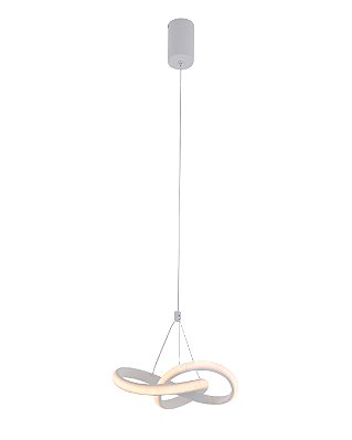 Pendente LED 20W 3000K 1400lm D20x18cm Branco DCD03219