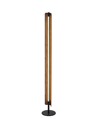 Coluna Madeira Nogueira LED 24W 3000K 145x22cm Dimerizável DCL03511