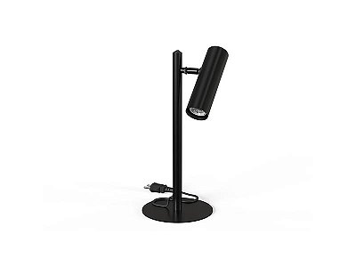 Luminária de mesa Nord MR11 Preto Fosco Taschibra