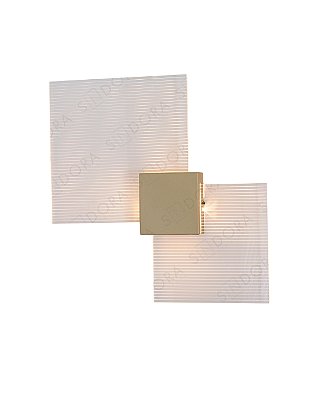 Arandela LED 12W 3000K 38x38cm 1200lm Dourado DCB015104