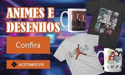 Mini Banner Animes e Desenhos