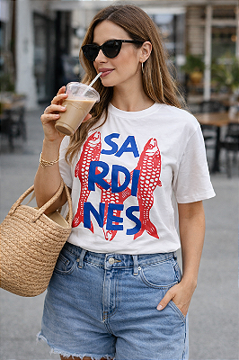 T-Shirt Max 3 Sardines Vermelho