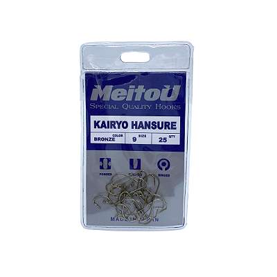 Anzol Meitou Kairyo Hansure (25 UNIDADES)