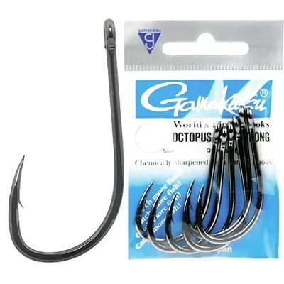 Anzol Octopus SE 4x Strong Gamakatsu - 1/0