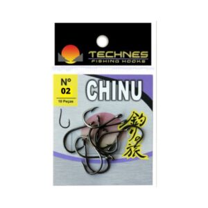 Anzol Chinu Black Technes