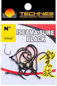 Anzol Iseama Sure Black Technes