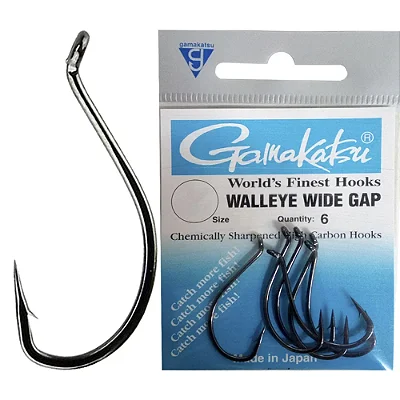 Anzol Walleye Wide Gap Gamakatsu - 1