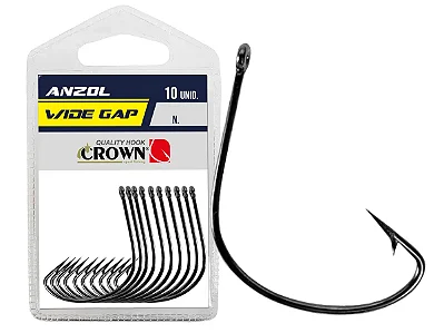 Anzol Wide Gap Black Crown