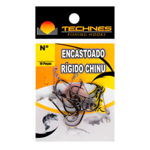 Anzol encastoado rígido Chinu Technes