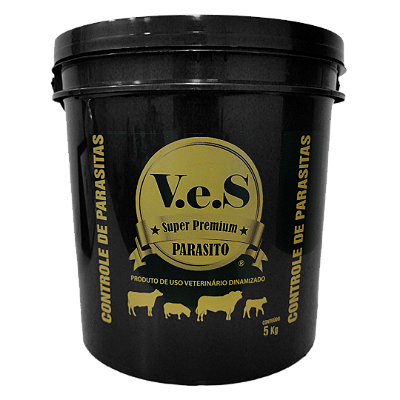 V.e.S Super Premium Parasito -Carapatecida Homeopático para Combate e Controle de Parasitas em Bovinos = 200 a 500 gr p/saco de Sal
