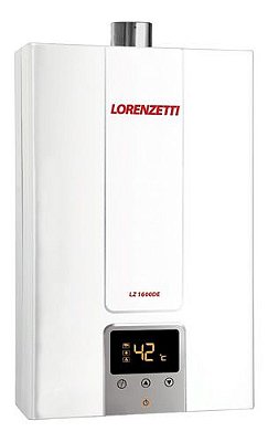 Aquecedor De Água A Gás Lorenzetti Lz 1600 De 15 Litros Glp