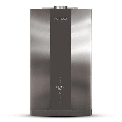 AQUECEDOR DE ÁGUA A GÁS KOMECO KO 21 DI HOME  ( INOX ) 21 LITROS - GN