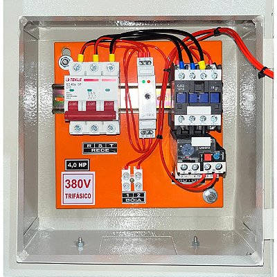 Painel  P/ bomba submersa 4,0CV Trifasico 380V