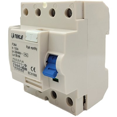 INTERRUPTOR DIFERENCIAL IDR - TETRAPOLAR 100A - 30MA