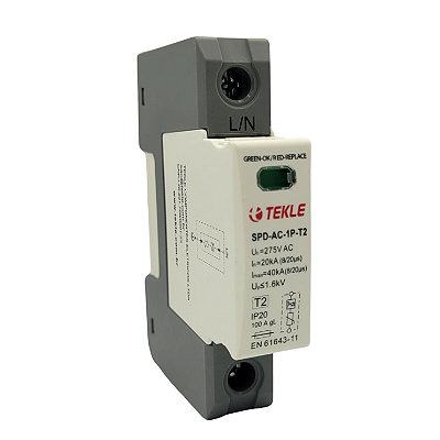 DPS PROTETOR DE SURTO 1P - 40KA 275V - CLASSE II