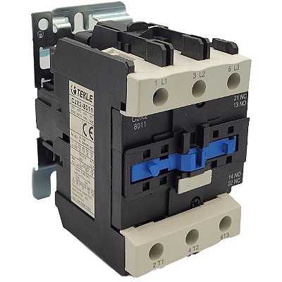 CONTATOR TRIP. CJX2-8011(LC1D-8011)1NA+1NF - 110Vca