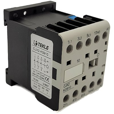 MINI CONTATOR DE FORCA CJX2-K09-24Vca