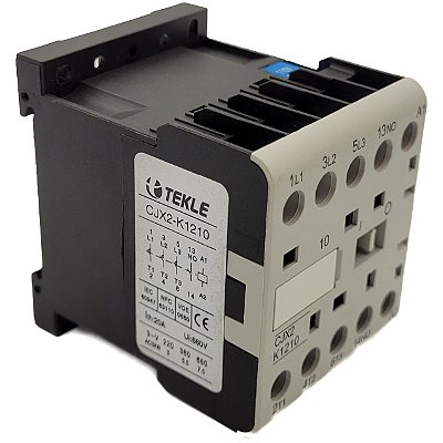 MINI CONTATOR DE FORCA CJX2-K12-110Vac